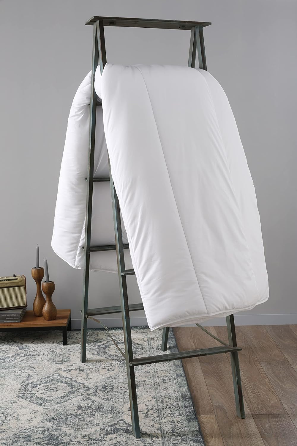 Couette, Anti-acariens, Blanc, 240 X 220 cm, Pour lit double, Couette Niagara, Douce et confortable, Lavable en machine à 40 °C Couettes et couettes Naty Shop