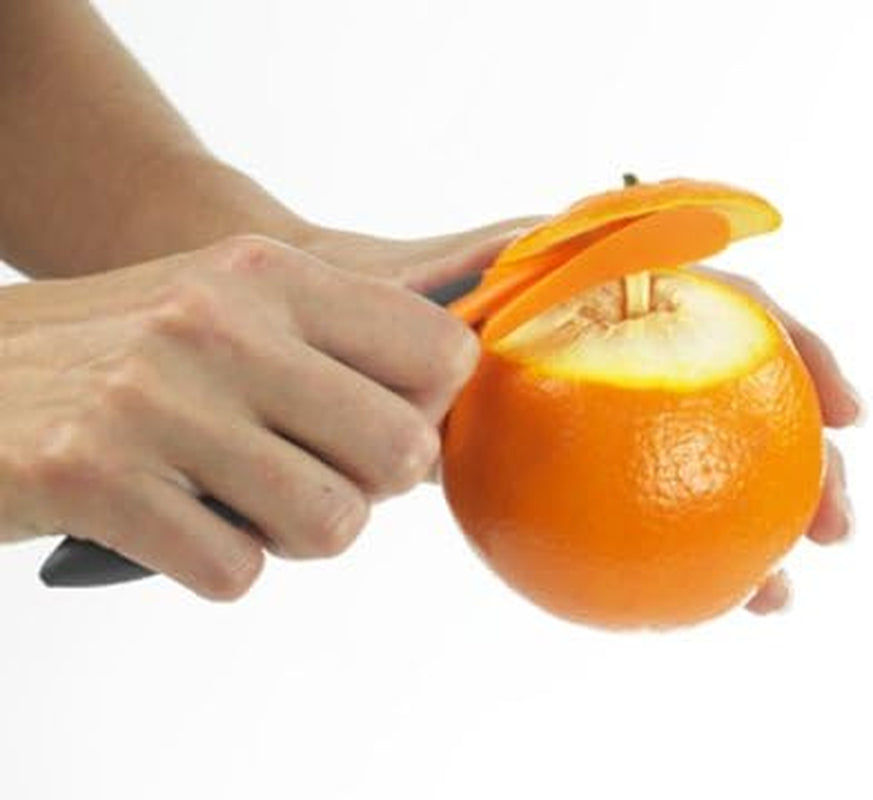 Lurch 10047 Éplucheur à Orange avec Lame en Nylon pour un Nettoyage Facile Eplucheur Naty Shop