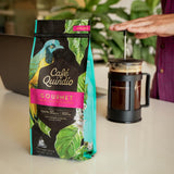 Cafe Quindio Gourmet - Café Spécial - Café en grains 100% Arabica, Colombie, 250g - idéal pour les machines à porte-filtre, les machines entièrement automatiques, le café filtre ou la presse française