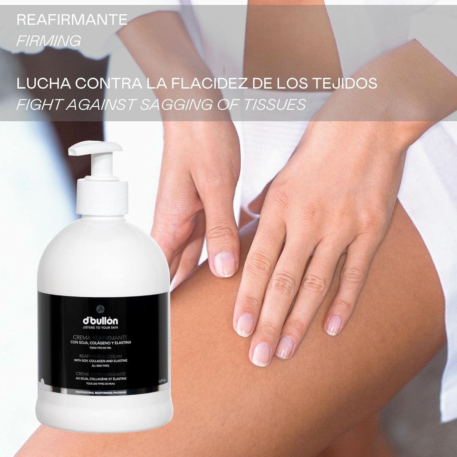 D'Bullón Professional Crème raffermissante pour les seins au soja, collagène et élastine - 200 ml Cosmétiques et Beauté Naty Shop