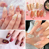 400 pièces de breloques pour ongles en forme d'étoile dorée et argentée, décorations en métal 3D en forme d'étoile, conception d'ongles en forme d'étoile en forme de taille gemme pour décoration d'ongles