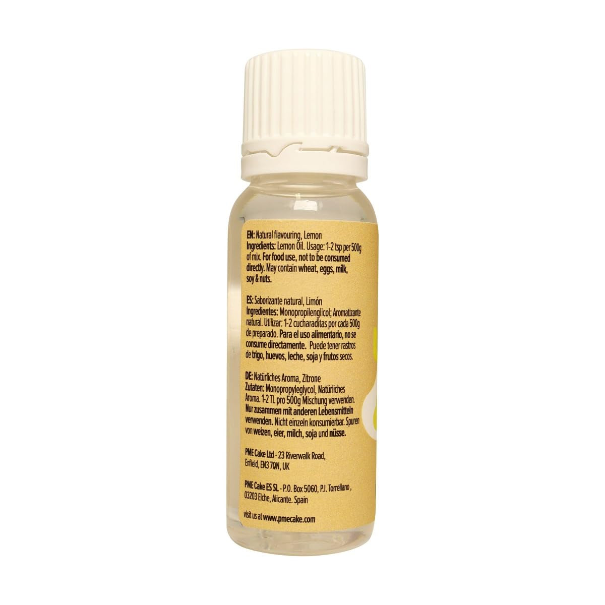 Arôme citron 100% naturel, 25 ml Édulcorants Naty Shop