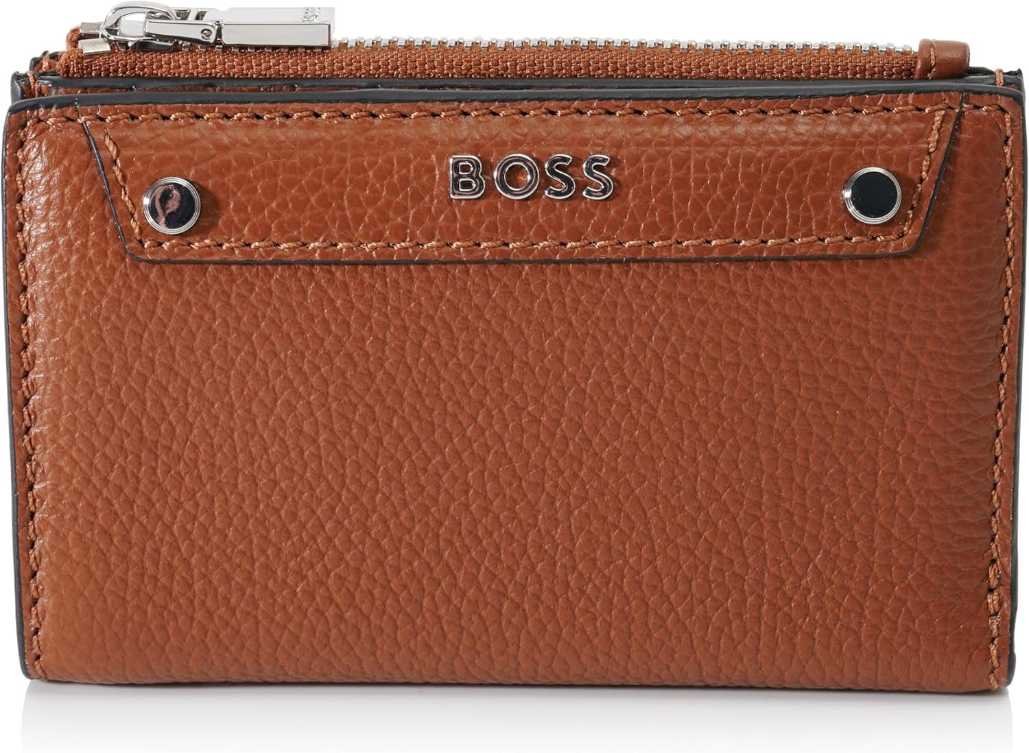 BOSS Ladies Ivy Flap Cardholder Card Holder Wallet Women Naty Shop Medium Brown215 Taille unique