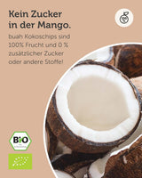 BUAH® Chips de noix de coco séchées | Chips de noix de coco biologiques, snacks, muesli et chips de noix de coco | Substitut idéal aux bonbons | Vegan et sans sucre ajouté | 400g de produits déshydratés Naty Shop