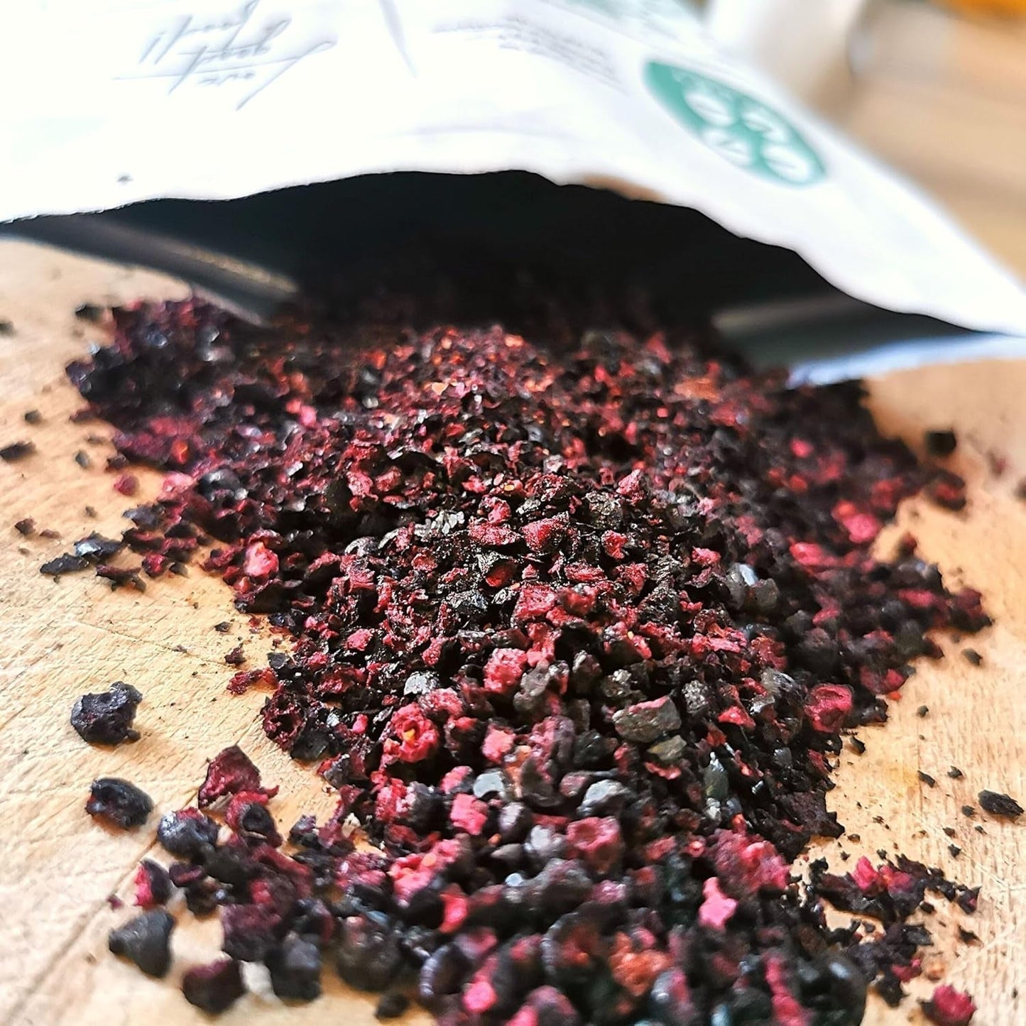 Morceaux de canneberges séchées | 100 % myrtilles sauvages lyophilisées Vaccinium Myrtillus | Poudre de myrtille sauvage Poudre de fruit de myrtille Lyophilisée Myrtilles séchées Produits déshydratés Naty Shop
