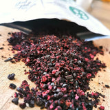 Morceaux de canneberges séchées | 100 % myrtilles sauvages lyophilisées Vaccinium Myrtillus | Poudre de myrtille sauvage Poudre de fruit de myrtille Lyophilisée Myrtilles séchées Produits déshydratés Naty Shop