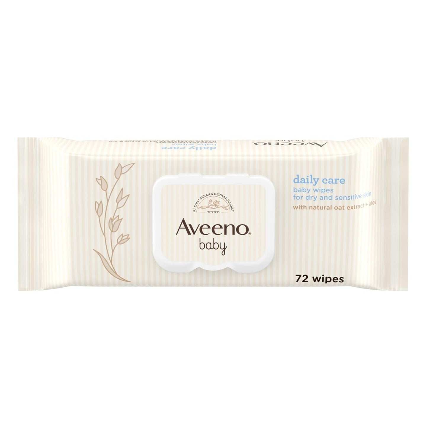 Lingettes humides Daily Care, nettoient en douceur et efficacement les peaux sensibles, essentiels pour bébé, blanches, 12 pièces (total 864 lingettes)