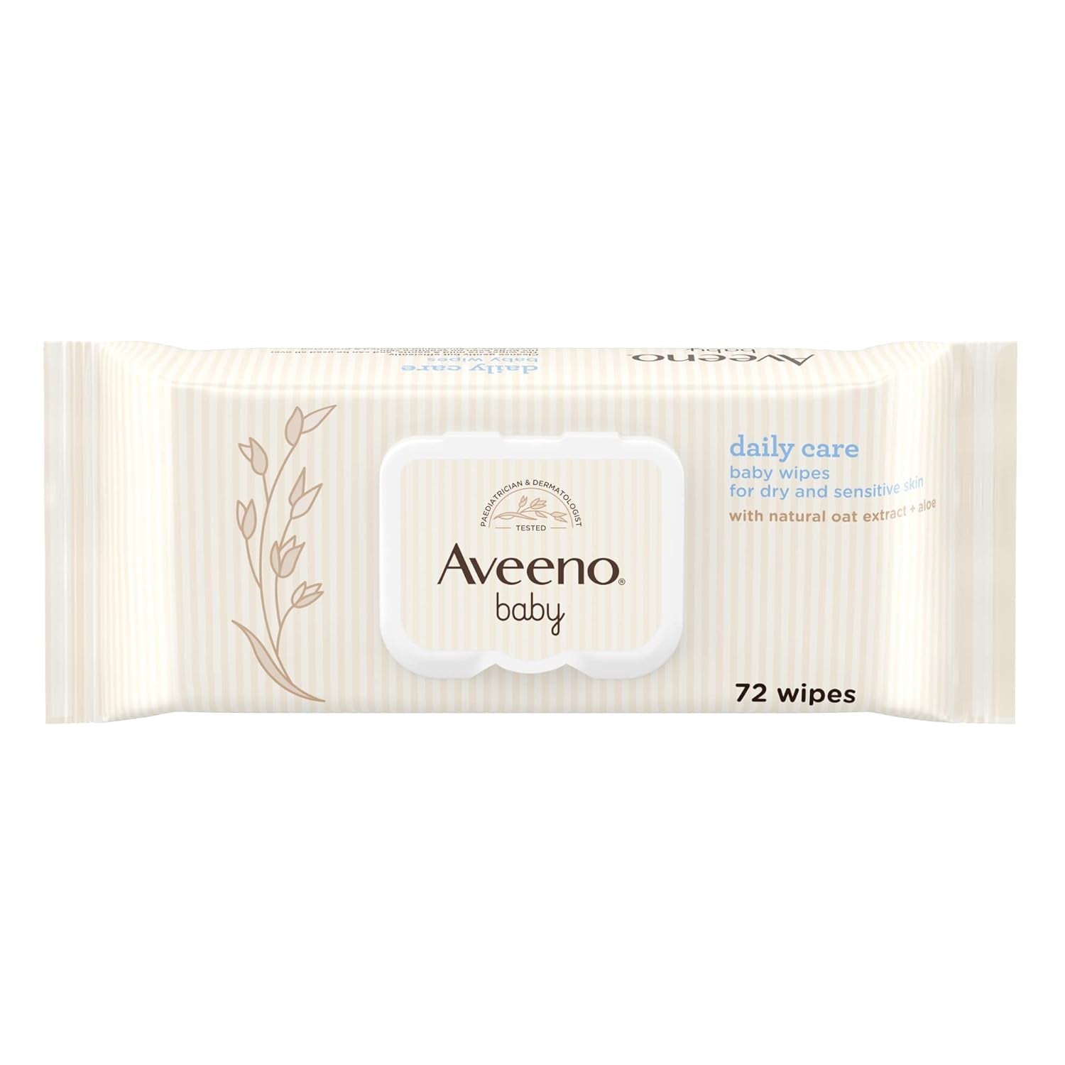 Lingettes humides Daily Care, nettoient en douceur et efficacement les peaux sensibles, essentiels pour bébé, blanches, 12 pièces (total 864 lingettes)