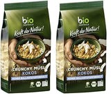 Muesli croustillant aux baies Biozentrale | 375 g de Muesli bio | Idéal pour le petit-déjeuner et votre tasse de muesli à emporter | Une alternative aux barres de muesli