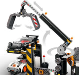 Parc à ferraille LEGO City avec voitures - jouet avec presse à ferraille et grue, 2 voitures miniatures, 4 figurines fonctionnelles et immeuble de bureaux - cadeaux d'anniversaire pour garçons et filles à partir de 8 ans 60472 Besuche den LEGO-Store sets de construction