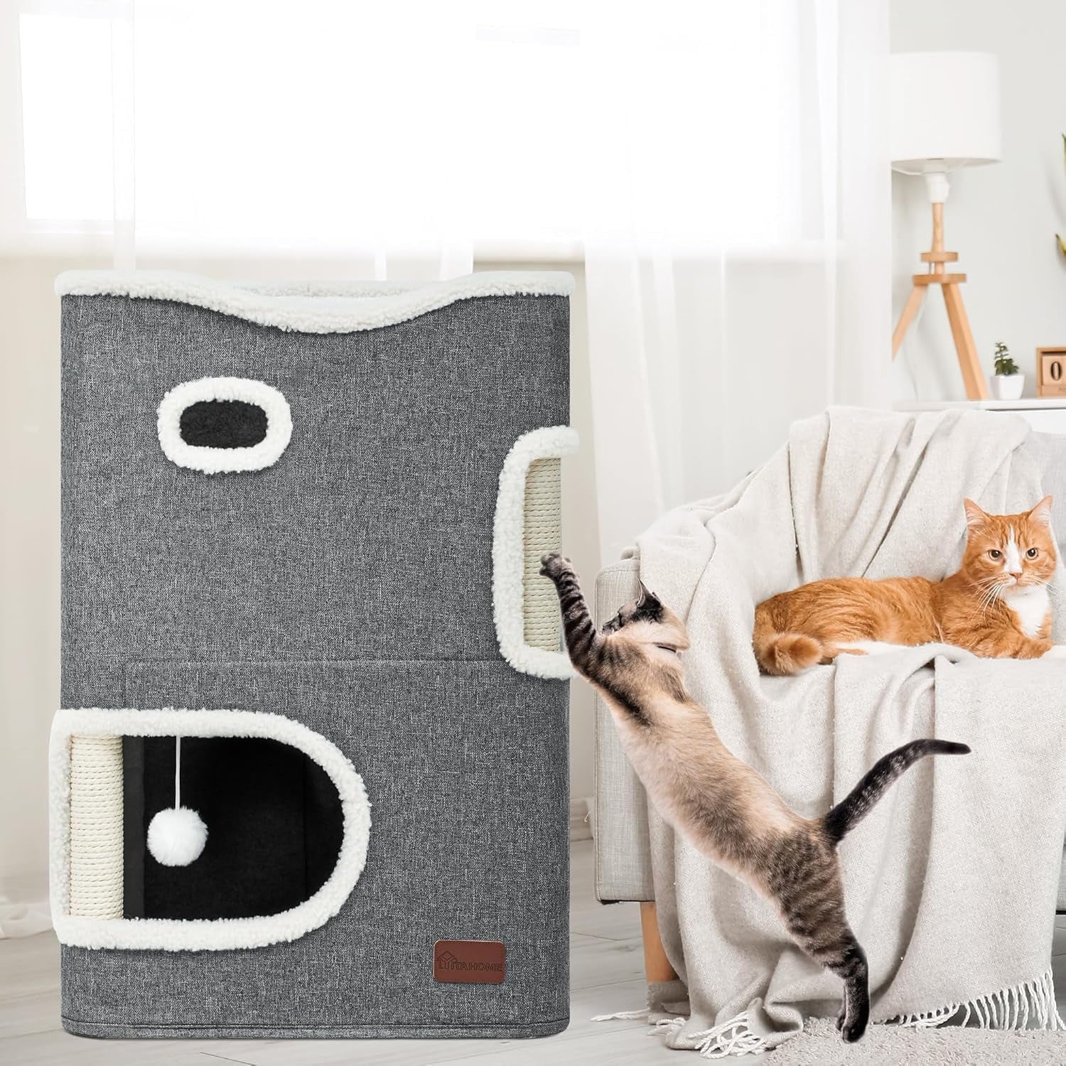 Couvertures et meubles, Animaux, Grottes et maisons, Chats, Lits pour chats, Chats - lits, matelas
