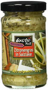 Citronnelle en saumure, hachée finement, paquet de 6 (6 x 100g)