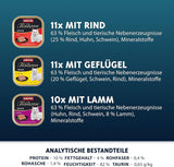 animonda vom Feinsten Senior, nourriture humide pour chats âgés à partir de 7 ans, variété pour chats âgés, 32 x 100 g