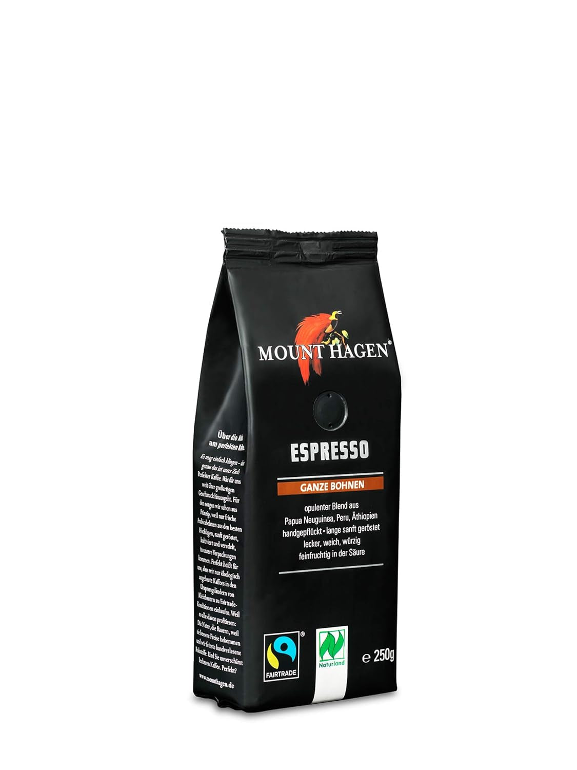 Expresso biologique FT Naturland, 250 g de grains entiers
