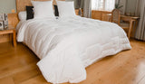 COLAS NORMAND Couette Percale Coton 260 X 240 cm Haute Qualité 100% Percale Coton Doux et Confortable Durable Finition Fine Fabriqué en France Couettes et Couettes Blanc Naty Shop