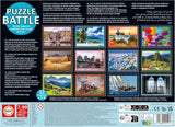 Educa - Paysages de bataille de puzzle. Une authentique bataille de pièces | Soyez le premier à terminer le puzzle pour devenir le gagnant. A partir de 7 ans (20121) Puzzle Naty Shop