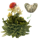 Lingot d'or aux fleurs de thé 1 pièce 6 g | Feuilles de thé vert | Fleurs de jasmin | Plante grimpante européenne | Thé vert Thé aux fleurs | Fleurs de thé vert | Idéal pour les amateurs de thé