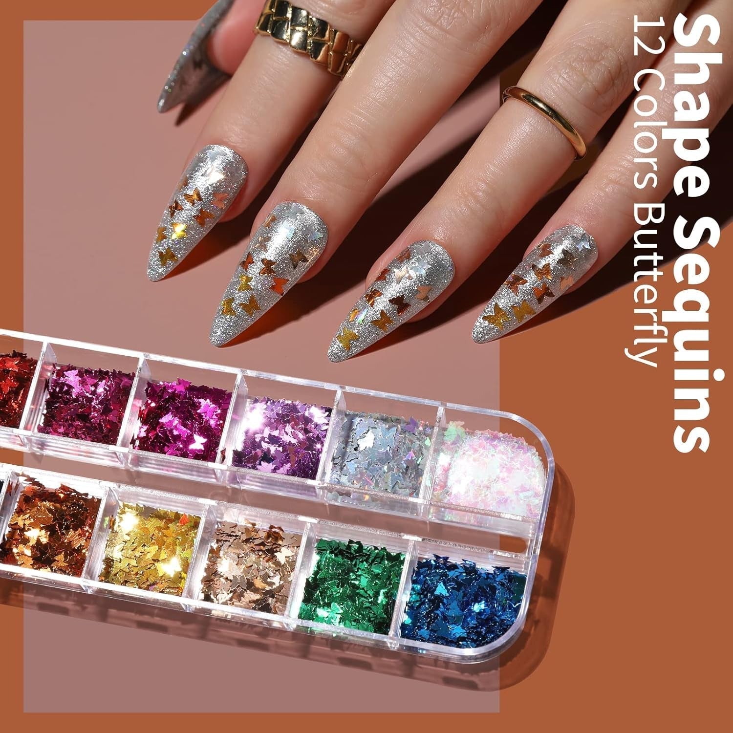 FANDAMEI Pinceaux pour Gel, 15 Pièces Pinceaux à Ongles, 5 Autocollants à Feuilles, Strasssteine ​​​​Nägel, Ensemble de Conception de Nagel, Accessoires de Conception de Nagel, Ensemble de Pinceaux à Ongles, Ensemble de Pinceaux à Ongles et Ensemble de Décorations