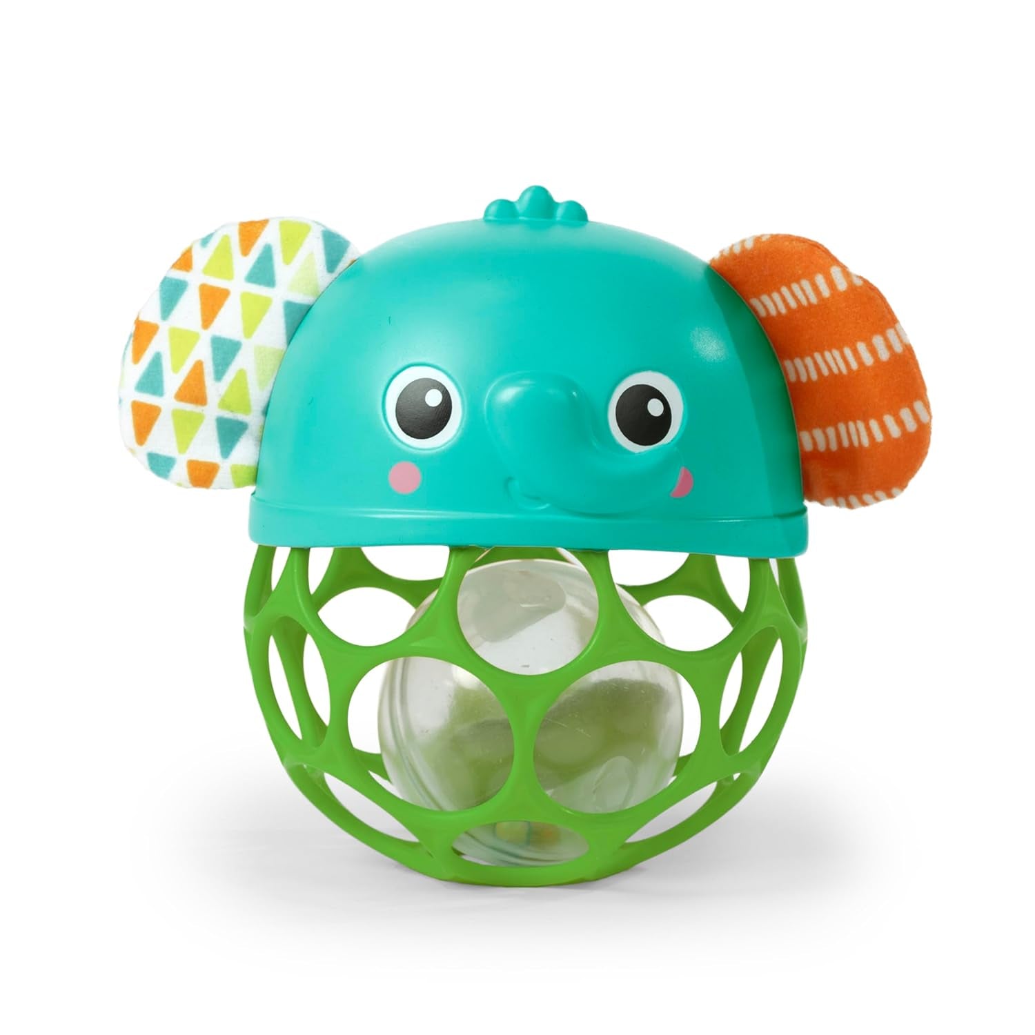 Bright Starts Giggle & Glow Bell Glow in the Dark Elephant Toy Oball Facile à attraper Nouveau-né + Jouets pour bébé unisexes Naty Shop Titre par défaut
