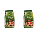 Muesli croustillant aux baies Biozentrale | 375 g de Muesli bio | Idéal pour le petit-déjeuner et votre tasse de muesli à emporter | Une alternative aux barres de muesli