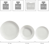 Service de table SÄNGER New Port, 36 pièces, pour 6 personnes | LA COLLECTION PREMIUM