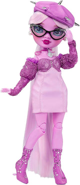 Rainbow High Shadow High F23 Poupée mannequin Violet