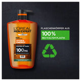 L'Oréal Men Expert XXXL Gel douche et shampoing pour homme, 1 litre Naty Shop