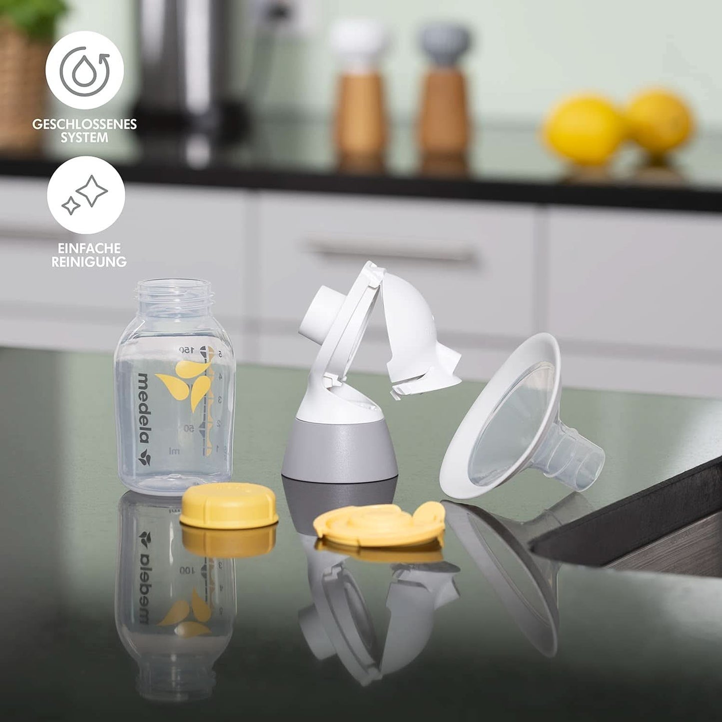 Pompe électrique double Medela Swing Maxi - rechargeable via USB Accessoires d'alimentation et d'allaitement Bebe Naty Shop