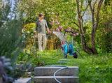 Tuyau Gardena EcoLine 1/2", 20 m sans composants du système : Tuyau d'arrosage durable en plastique recyclé, sans phtalates ni polluants, forte fonction de préhension, résistant au gel et aux UV (18930-20)