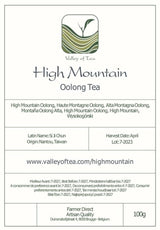 Thé Oolong Tie Guan Yin - Thé en vrac High Taiwan Formosa - Thé Wu Long de Taiwan - Thé bleu - Thé Olongh Ti Kuan Yin Thé Olong Thé Olong Thé bleu Thé Ti Thé Tieguanyin Thé de Taiwan