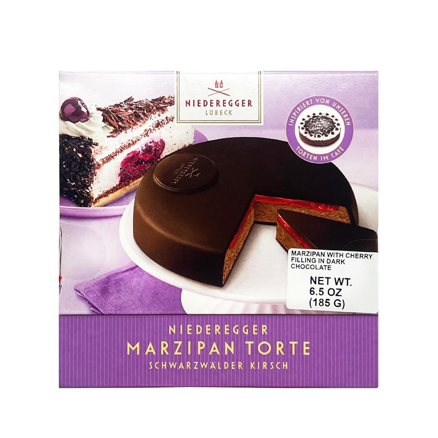 Gâteau à la pâte d'amande Niederegger 185g