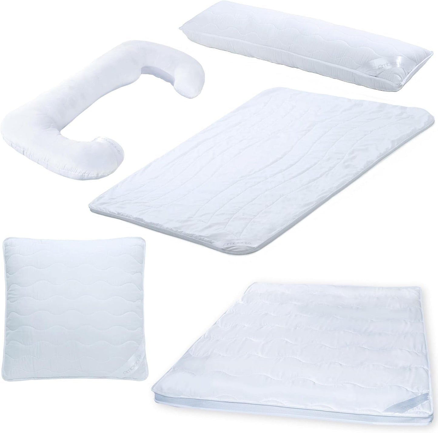 Ambiente été couette légère 220 X 240 Cm couette en microfibre respirante hiver été Couettes et couettes Naty Shop