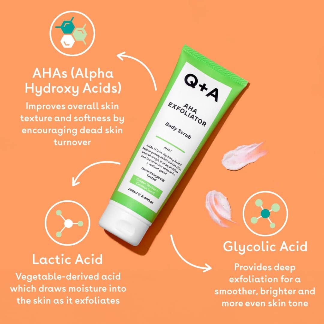 Gommage corporel peeling AHA, 250 ml Cosmétiques et Beauté Naty Shop