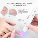 Saviland U V Lampe pour Gel Nägel: Mini U V Lampe pour NägelSchützen Sie Die Haut Wiederaufladbar Klein LED Nagellack Trocknergerät pour Nagellack Aufbaugel Nail Tips Nagelkleber Geschenke Für Frauen