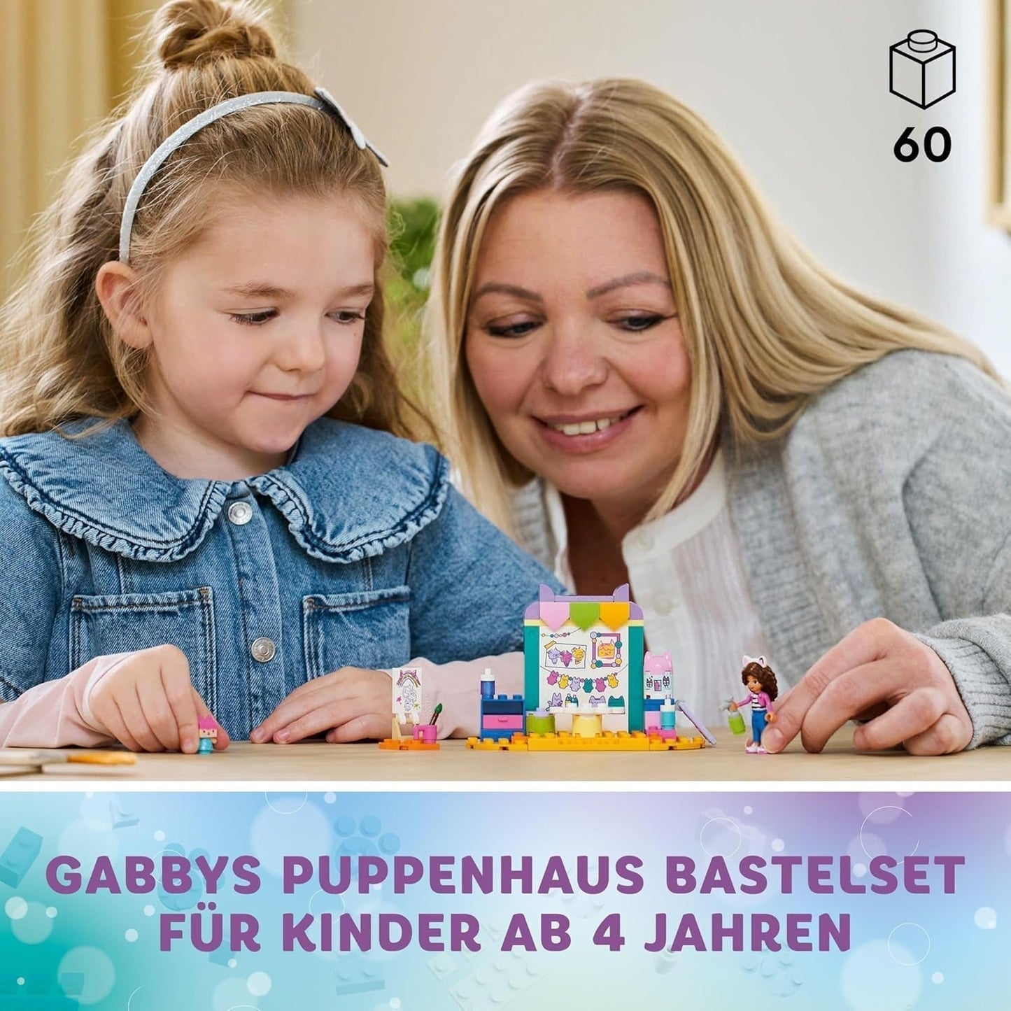 LEGO 4+ Gabby's Dollhouse Craft Fun avec boîte pour bébé, jeu de rôle, ensemble d'art et d'artisanat créatifs pour filles et garçons de 4 ans, modèle de maison de jouet 10795 Ensembles de construction Beuche den LEGO-Store
