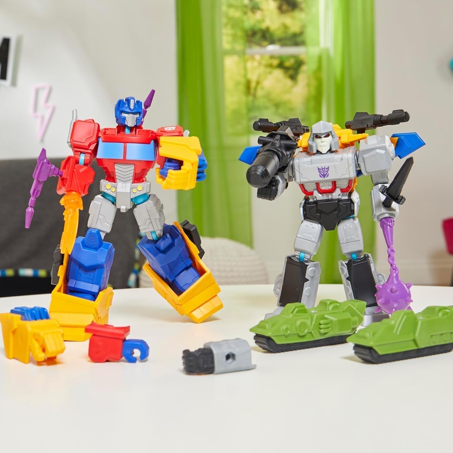 Transformers Mixmashers Optimus Prime Figurines et accessoires de luxe personnalisables Figurines Naty Shop