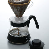 4977642019126 Carafe pour servir le café V60 700 ml VCS-02B, verre, incolore, 17,3 x 14,1 x 13 cm