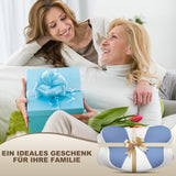 Oreiller ergonomique pour dormeur latéral - Oreiller cervical Oreiller de soutien pour les douleurs au cou et aux épaules Oreiller orthopédique en mousse à mémoire de forme Oreiller de soutien du cou pour le ventre, le dos et le côté avec soutien du cou Oreillers orthopédiques cervicaux Naty Shop