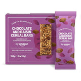 Barre de muesli au chocolat et raisins secs d'Amazon, 192g