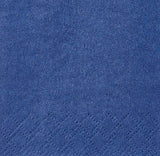 Papstar 84576 250 mouchoirs, 3 épaisseurs, pli 1/8, 33 cm x 33 cm, bleu foncé