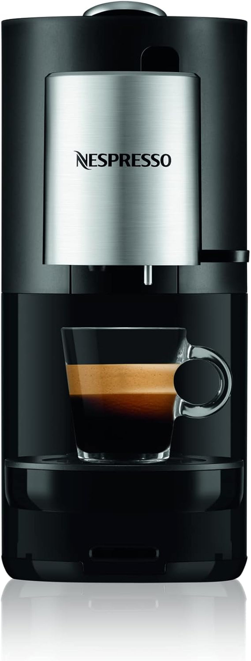 Machine à expresso Krups Nespresso, machine à expresso à capsules, style expresso Barista, mousseur à lait, fabriquée en France YY4355FD