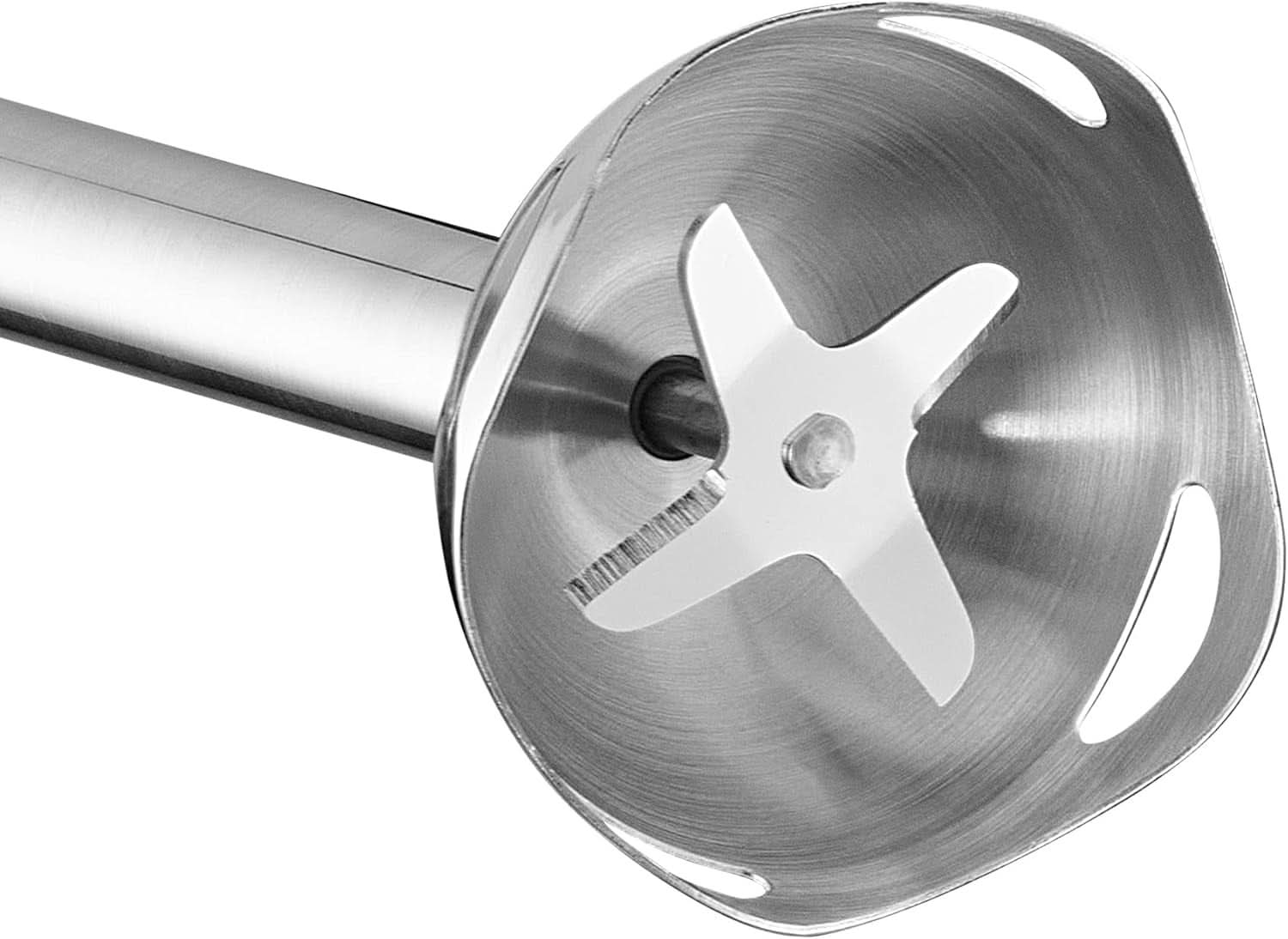 WMF Kult X Edition Stabmixer, Zauberstab 600 W, Pürierstab Edelstahl Mit Variabler Geschwindigkeitsenstellung, Purierstab Edelstahl Matt Kitchen Naty Shop
