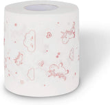 Papier toilette licorne - Un joli papier toilette transforme votre salle de bain en une oasis de confort (licorne)