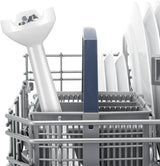 Bosch Stabmixer Clevermixx MSM14000, Abnehmbarer Mixfuß, Ergonomischer Griff, Leichtes Gehäuse, 4-Klingen-Messer, Einfache Reinigung, 400 W, Blanc/Rot Kitchen Naty Shop
