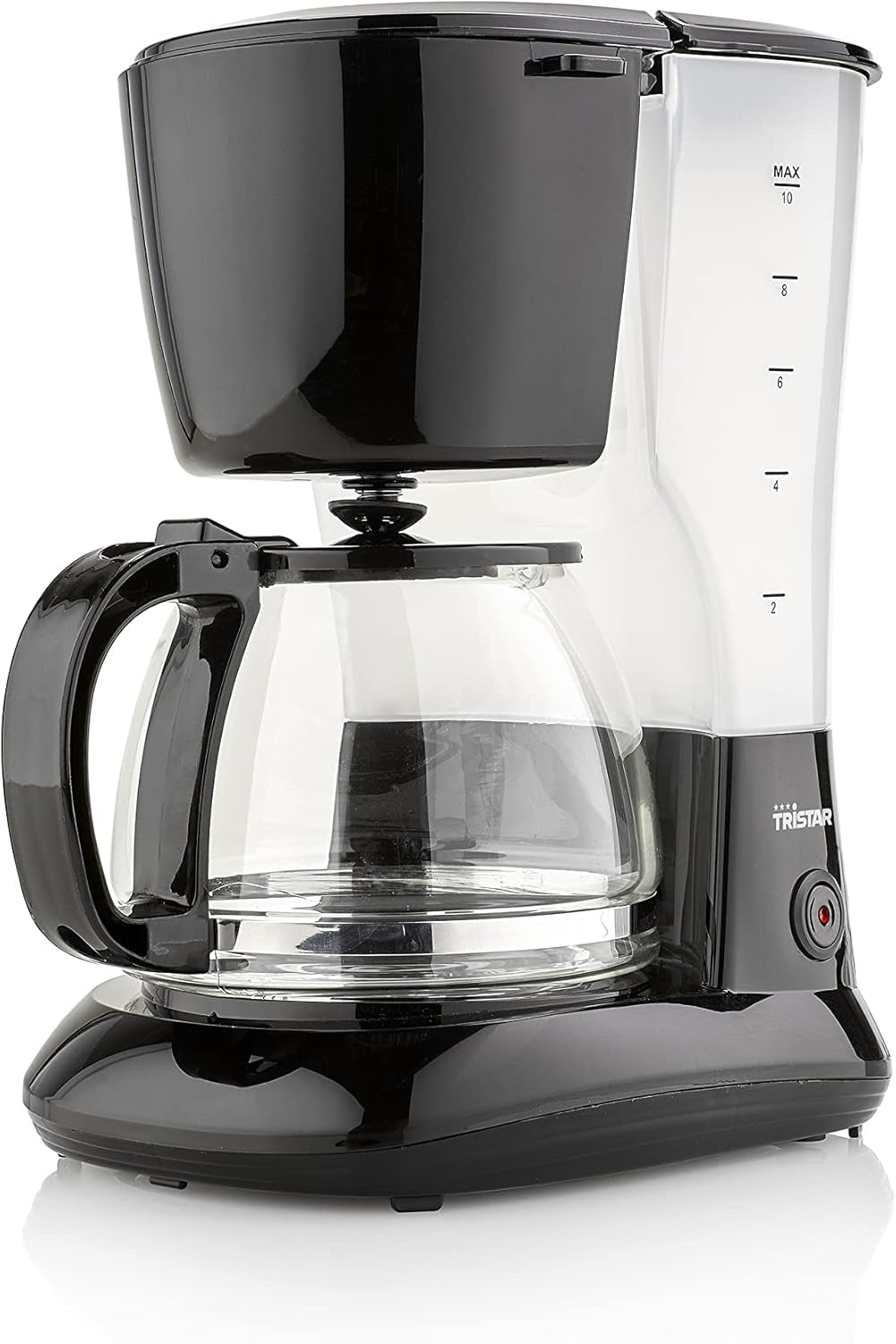 Cafetière Tristar 1,25 L – Pour 10 à 12 tasses, convient également pour le camping, CM-1245, Noir
