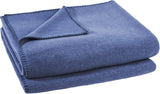 Zoeppritz Decke in Der Farbe: Rot, Aus 65% Polyester, 35% Viscose Hergestellt, Größe: 160X200 Cm, 103291-235-160X200
