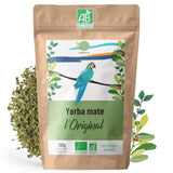 ORIGEENS BIO YERBA MATE TEA 200G - L'Original I Yerba Mate Bio non torréfié, sans feuilles, sans tiges, sans poussière et sans miettes I Boisson énergisante et détoxifiante