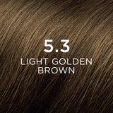 Coloration permanente, 5.3 Châtain Doré Clair Naty Shop
