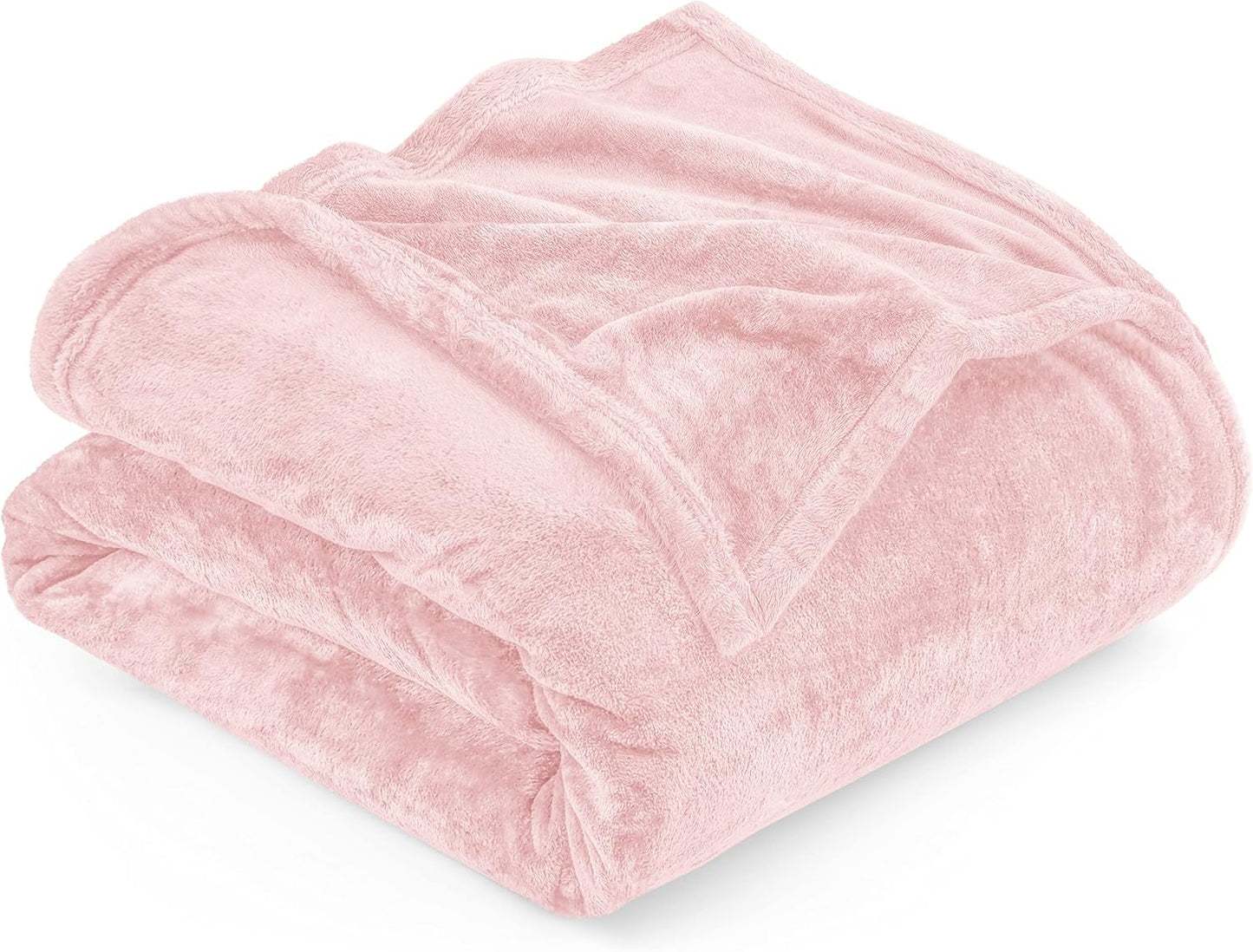 Utopia Bedding Couverture polaire douillette [228 x 228 cm, gris] Couverture douce, légère, chaude et moelleuse Couverture confortable et respirante pour lit, canapé, lits et couvertures Besuche den Utopia Bedding-Store Rose 228 x 167 cm