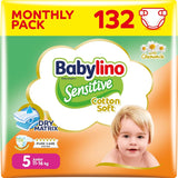 Couches bébé sensibles, taille 1, nouveau-né (2-5 kg), 26 pièces